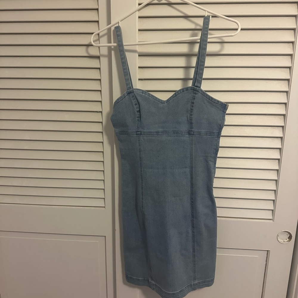 FOREVER21 Denim Tank Dress